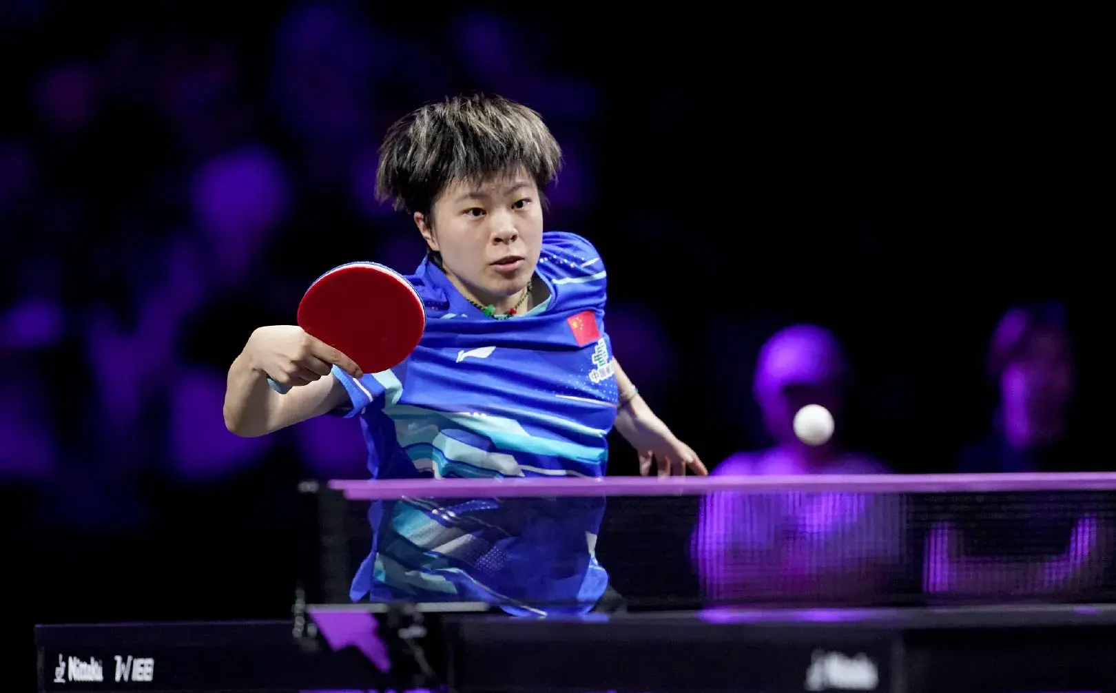 相遇, 正手抢攻下